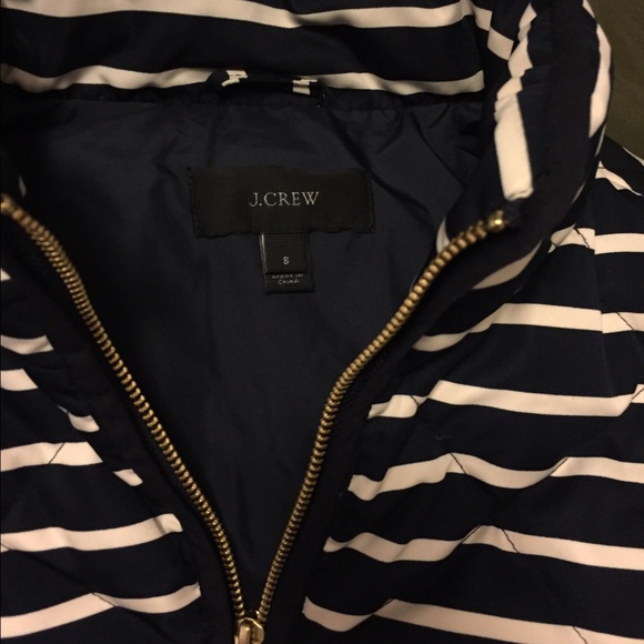 J. Crew Jackets & Coats - Jcrew striped vest J. Crew Jackets & Coats - Jcrew striped vest