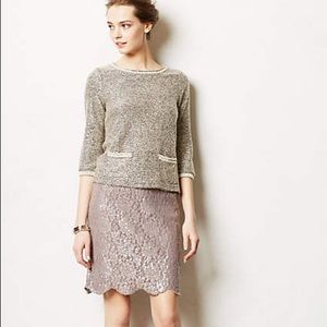 Anthropologie Yoana Baraschi Sequin Skirt- 4