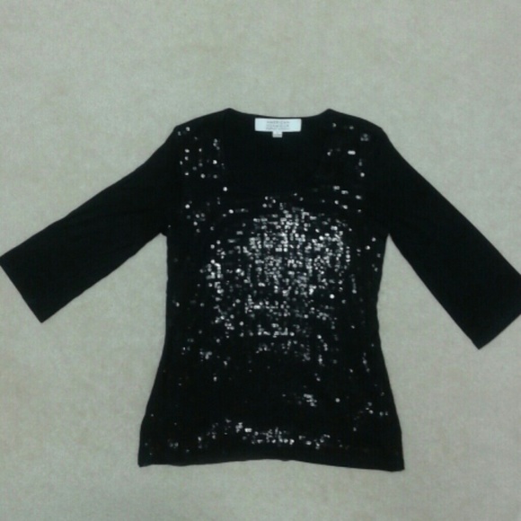 American Glamour sequin top, NWOT