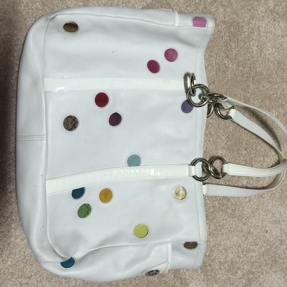 Authentic white coach bag - Picture 4 of 4