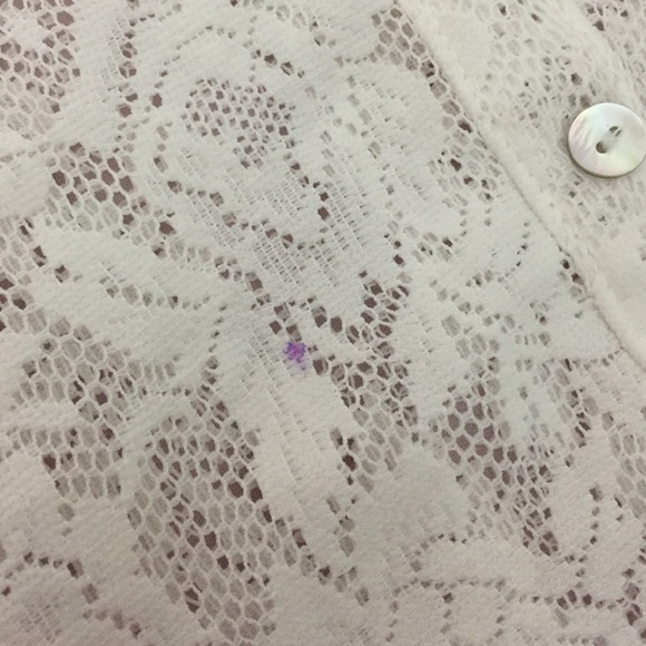 White Lace Top - Picture 3 of 3