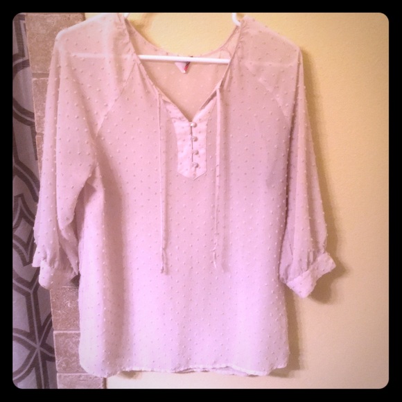 Matilda Jane light pink top!