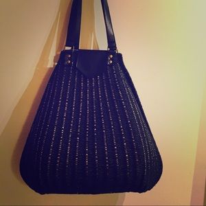 Black rope bag