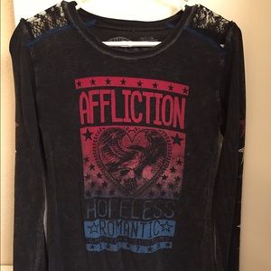 Long sleeve Affliction top
