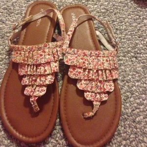 Flowery Sandals