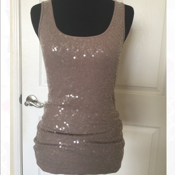 Express Sequin Tank Top
