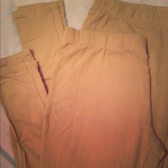 Tan leggings - 2 pack!