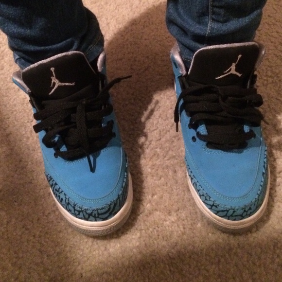 Power blue 3s.