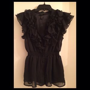 H&M Ruffled Top