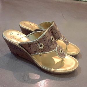 Jeffrey Tyler cork wedges! Size 9! 2.5 inch