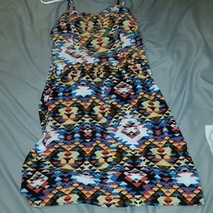 Beautiful aztec/tribal print dress