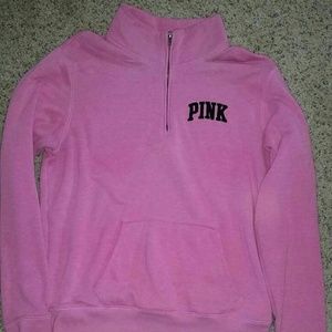 Pink Half Zip