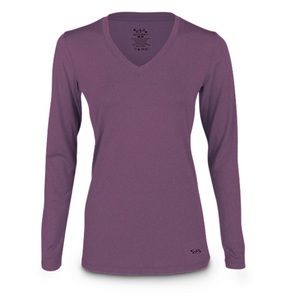 Moisture wicking Tru Tech in Dark Purple