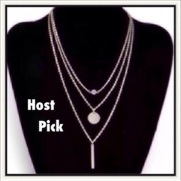 Jewelry - Silver Triple Strand Necklace