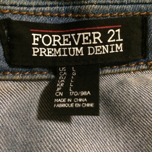 Forever 21 Premium Denim Jacket - Picture 3 of 3