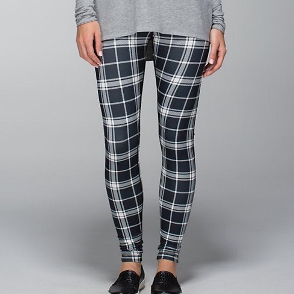 Lululemon Varsity Plaid Wunder Unders