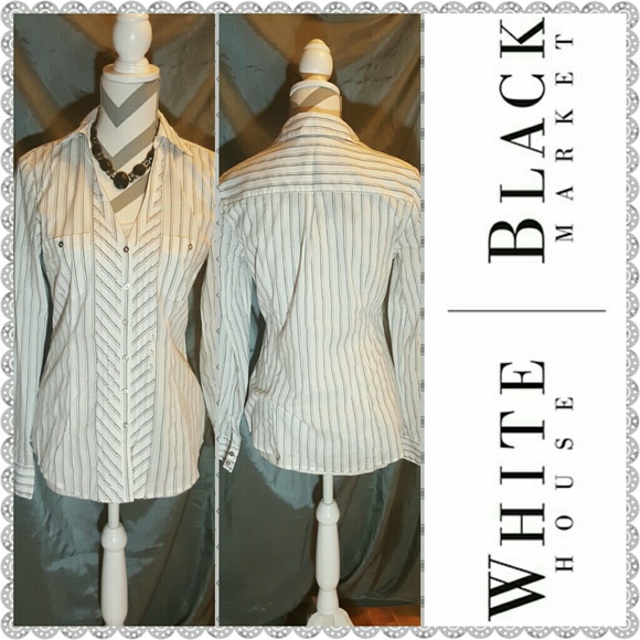 White House Black Market Button Up