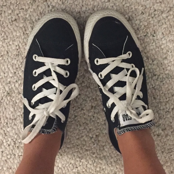 Converse with zipper detail