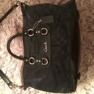 Black Coach bag