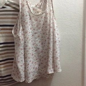 Floral tank top