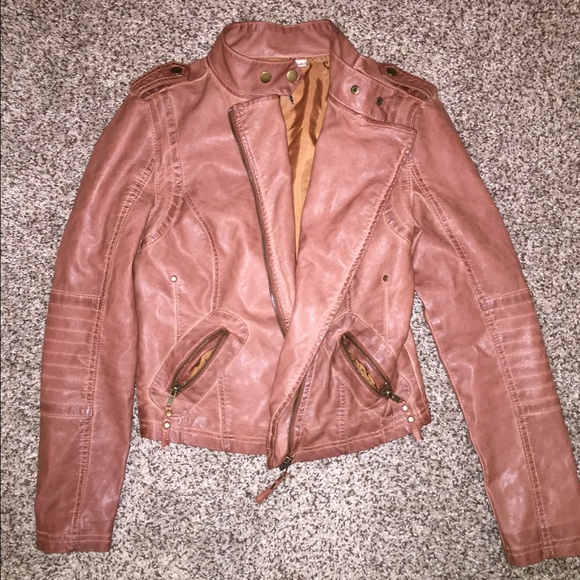 Leather Bomber Jacket
