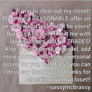 Make me an offer!! 🚫NO LOWBALLERS🚫NO TRADES🚫