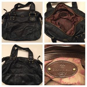 Gianni bini leather handbag