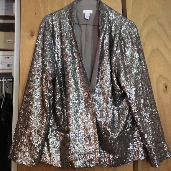 Sequined blazer - Picture 3 of 4