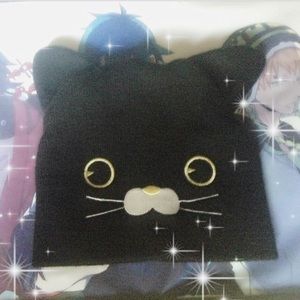 Kawaii cat beanie