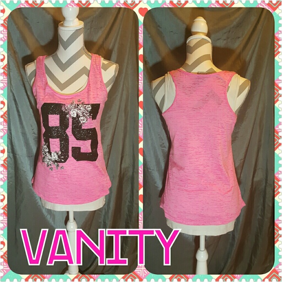 Vanity racer back tank