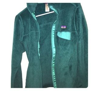 Size Small Teal Patagonia Zip Up