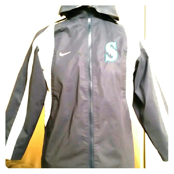NIKE SEATTLE MARINERS RAIN JACKET