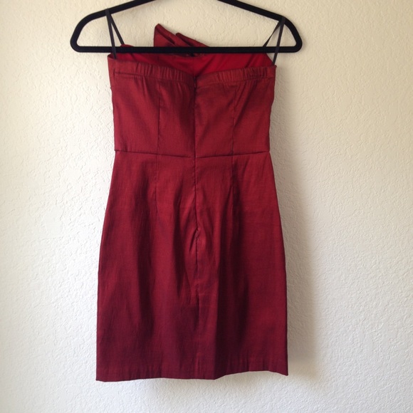 Red Bodycon Dress - Picture 2 of 4