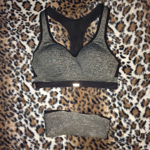 Victoria's Secret Accessories - Bundle! V.S Sexy Sport Bra & Headband