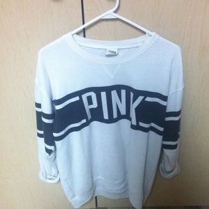 Vs pink crew necks