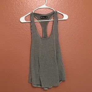 Tank top with low sides