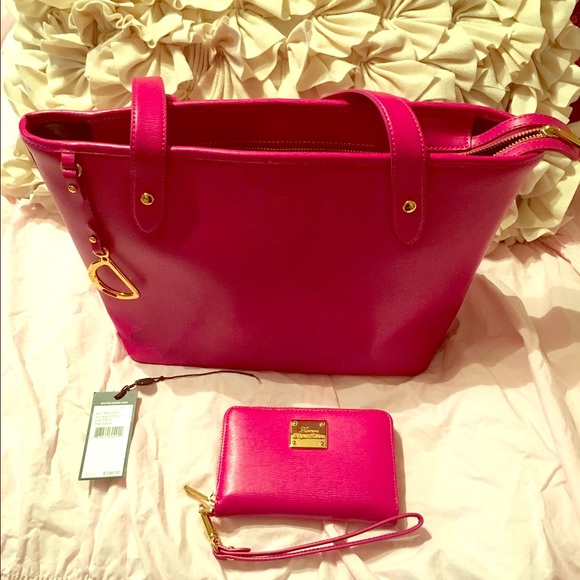 Lauren Ralph Lauren tote with wallet