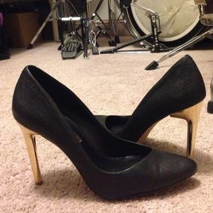 BCBG black heels