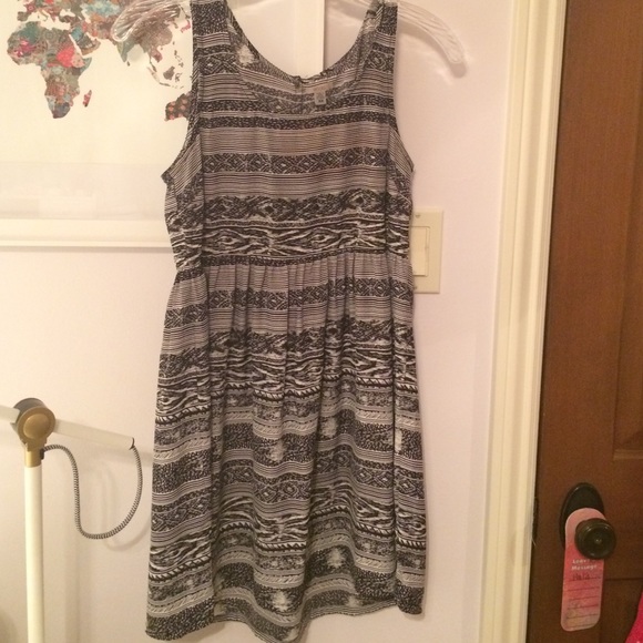 Urban Outfitters Ecote Printed Babydoll dress