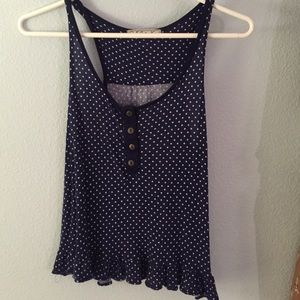 cute polka dot top