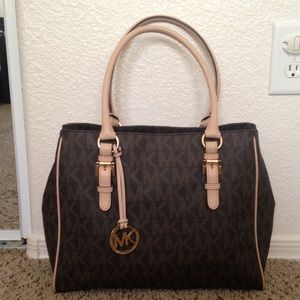 Authentic MK Large Work Tote