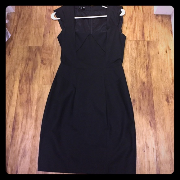 Black BeBe Work Dress