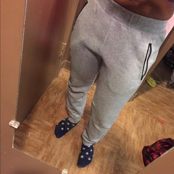 Grey comfortable cozy sweats