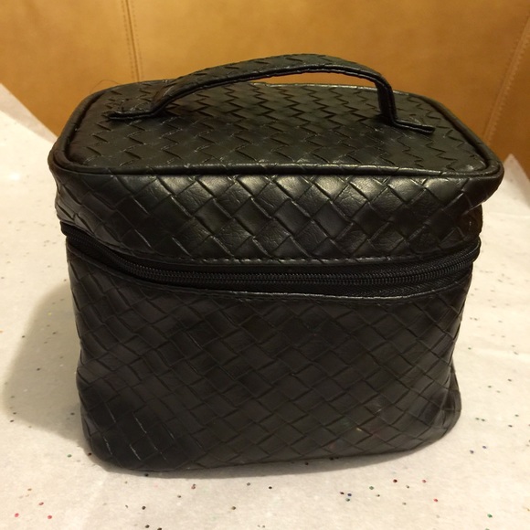 Shiseido Black Makeup/Cosmetic Bag