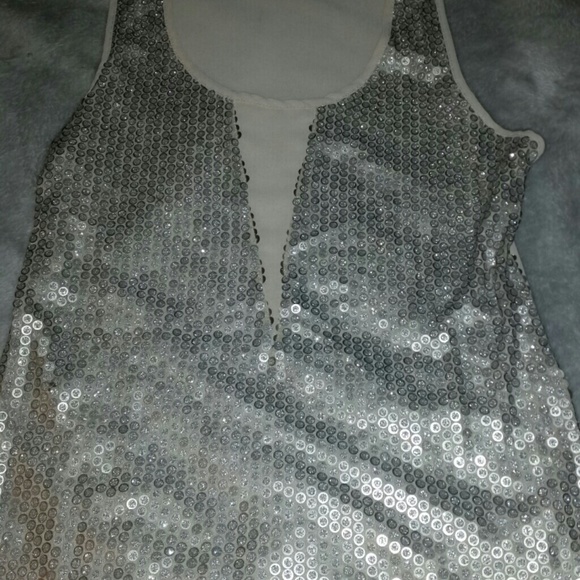 BKE super cute sequined tank!!