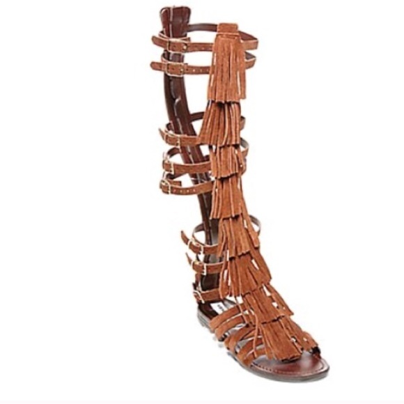 steve madden fringe sandals