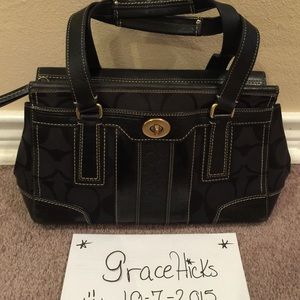 Authentic coach bag