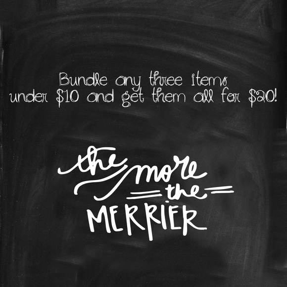 ✨✨BUNDLE TO SAVE MORE✨✨BOGO BUY TWO GET THIRD FREE