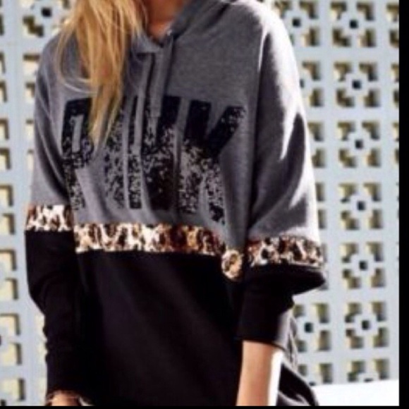 Victoria Secret Cheetah Pullover