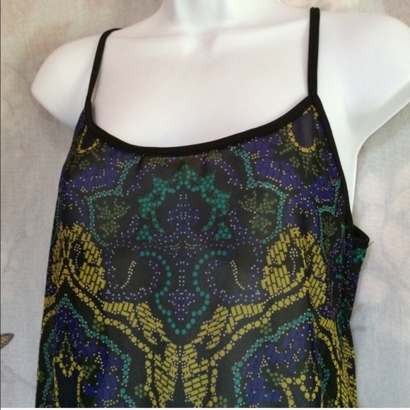 Ali & Kris Fringed Blouse. New with Tags - Picture 2 of 4